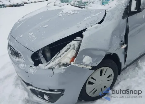 2018 Mitsubishi Mirage Es z USA, uszkodzony, nr VIN ML32A3HJ9JH004042